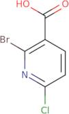 2-Bromo-6-chloropyridine-3-carboxylic acid