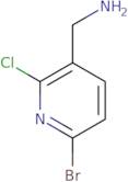 (6-Bromo-2-chloropyridin-3-yl)methanamine