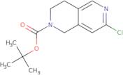 tert-Butyl 7-chloro-3,4-dihydro-2,6-naphthyridine-2(1H)-carboxylate