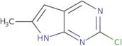 2-Chloro-6-methyl-7H-pyrrolo[2,3-d]pyrimidine