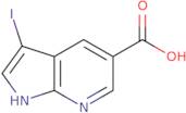 3-Iodo-7-azaindole-5-carboxylic acid