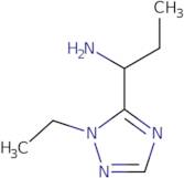 1-(1-Ethyl-1H-1,2,4-triazol-5-yl)-1-propanamine