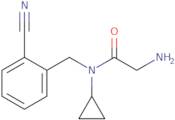 3-(4-Fluorophenyl)oxolane-3-carbonitrile