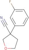 3-(3-Fluorophenyl)tetrahydro-3-furancarbonitrile