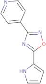 4-[5-(1H-Pyrrol-2-yl)-1,2,4-oxadiazol-3-yl]pyridine