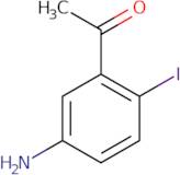 1-(5-Amino-2-iodophenyl)ethan-1-one