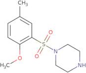 [(2-Methoxy-5-methylphenyl)sulfonyl]piperazine