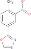 2-(4-Methyl-3-nitrophenyl)-1,3,4-oxadiazole