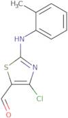 4-Chloro-2-[(2-methylphenyl)amino]-1,3-thiazole-5-carbaldehyde