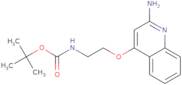 tert-Butyl (2-((2-aminoquinolin-4-yl)oxy)ethyl)carbamate