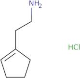 2-(Cyclopent-1-en-1-yl)ethan-1-amine hydrochloride