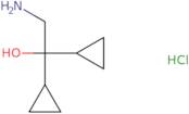 2-Amino-1,1-dicyclopropylethan-1-ol hydrochloride