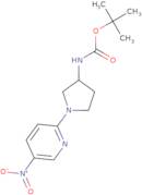 (S)-tert-Butyl 1-(5-nitropyridin-2-yl)pyrrolidin-3-ylcarbamate