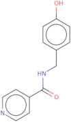 N-[(4-Hydroxyphenyl)methyl]pyridine-4-carboxamide