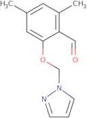 2-((1H-Pyrazol-1-yl)methoxy)-4,6-dimethylbenzaldehyde