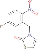 3-[(5-Fluoro-2-nitrophenyl)methyl]-2,3-dihydro-1,3-thiazol-2-one
