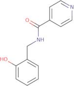 N-[(2-Hydroxyphenyl)methyl]pyridine-4-carboxamide