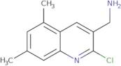 (2-Chloro-5,7-dimethylquinolin-3-yl)methanamine