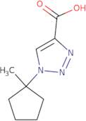 1-(1-Methylcyclopentyl)-1H-1,2,3-triazole-4-carboxylic acid