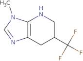 3-Methyl-6-(trifluoromethyl)-4,5,6,7-tetrahydro-3H-imidazo[4,5-b]pyridine
