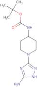 [1-(5-Amino-1H-[1,2,4]triazol-3-yl)-piperidin-4-yl]-carbamic acid tert-butyl ester