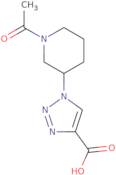 1-(1-Acetylpiperidin-3-yl)-1H-1,2,3-triazole-4-carboxylic acid