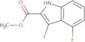 Methyl 4-fluoro-3-iodo-1H-indole-2-carboxylate