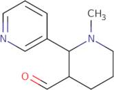 1-Methyl-2-(pyridin-3-yl)piperidine-3-carbaldehyde