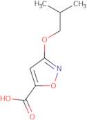 3-Isobutoxyisoxazole-5-carboxylic acid