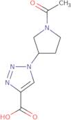 1-(1-Acetylpyrrolidin-3-yl)-1H-1,2,3-triazole-4-carboxylic acid