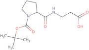 3-({1-[(tert-Butoxy)carbonyl]pyrrolidin-2-yl}formamido)propanoic acid