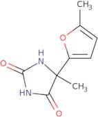 5-Methyl-5-(5-methylfuran-2-yl)imidazolidine-2,4-dione