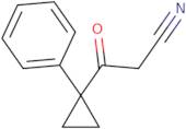 3-Oxo-3-(1-phenylcyclopropyl)propanenitrile