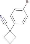 1-(4-Bromophenyl)cyclobutane-1-carbonitrile