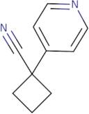 1-(Pyridin-4-yl)cyclobutane-1-carbonitrile