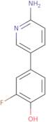 4-(6-Aminopyridin-3-yl)-2-fluorophenol