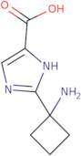 2-(1-Aminocyclobutyl)-1H-imidazole-4-carboxylic acid