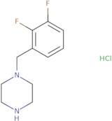 1-[(2,3-Difluorophenyl)methyl]piperazine hydrochloride