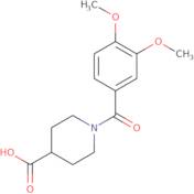 1-(3,4-Dimethoxy-benzoyl)-piperidine-4-carboxylic acid