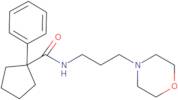 N-[3-(morpholin-4-yl)propyl]-1-phenylcyclopentane-1-carboxamide