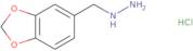 (1,3-Benzodioxol-5-ylmethyl)hydrazine hydrochloride