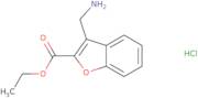 Ethyl 3-(aminomethyl)-1-benzofuran-2-carboxylate hydrochloride