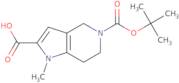 5-[(tert-Butoxy)carbonyl]-1-methyl-1H,4H,5H,6H,7H-pyrrolo[3,2-c]pyridine-2-carboxylic acid