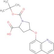 (2S,4S)-1-(tert-Butoxycarbonyl)-4-(8-quinolinyl-oxy)-2-pyrrolidinecarboxylic acid