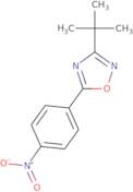 3-(tert-Butyl)-5-(4-nitrophenyl)-1,2,4-oxadiazole