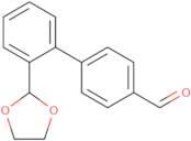 2'-(1,3-Dioxolan-2-yl)-[1,1'-biphenyl]-4-carbaldehyde