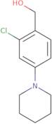 [2-Chloro-4-(piperidin-1-yl)phenyl]methanol