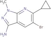 5-Bromo-6-cyclopropyl-1-methyl-1H-pyrazolo[3,4-b]pyridin-3-amine