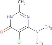 5-Chloro-6-(dimethylamino)-2-methyl-4-pyrimidinol