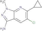 5-Chloro-6-cyclopropyl-1-methyl-1H-pyrazolo[3,4-b]pyridin-3-amine